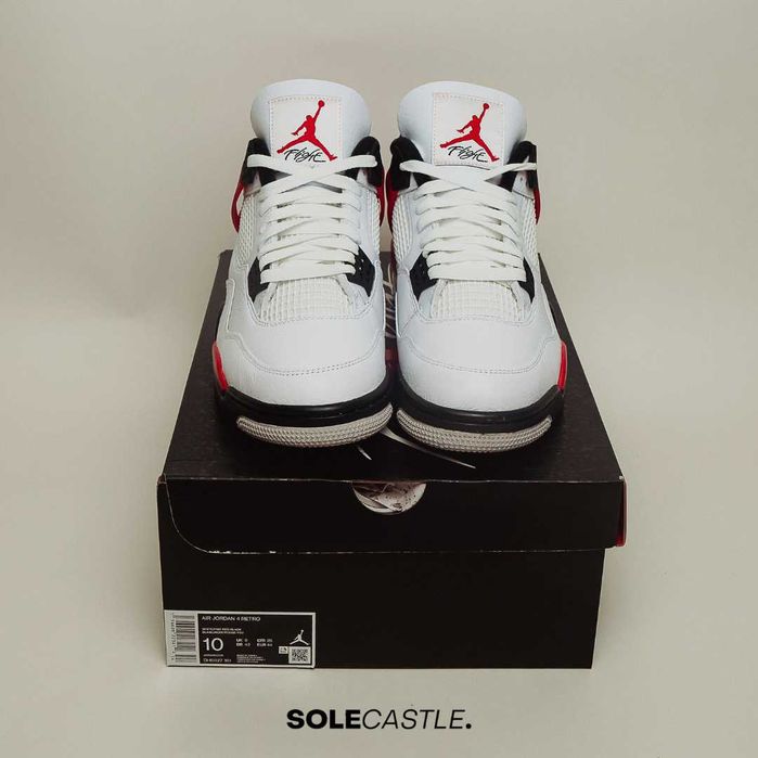 Nike Air Jordan Retro 4 'Red Cement'