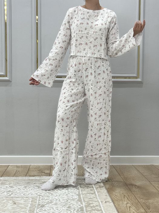 Пижама муслиновая