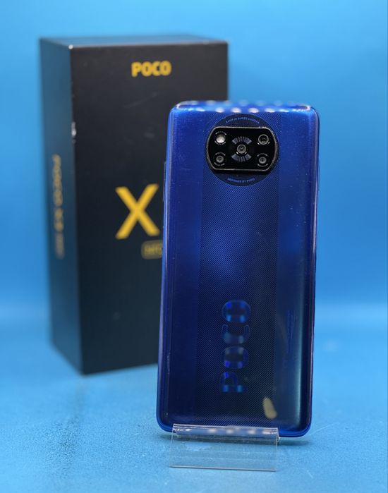 POCO X3 NFC, Dual SIM, 128GB, 6GB RAM, 4G, Cobalt Blue