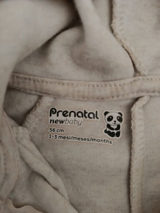 Бебешки плюшен гащеризон 56 размер