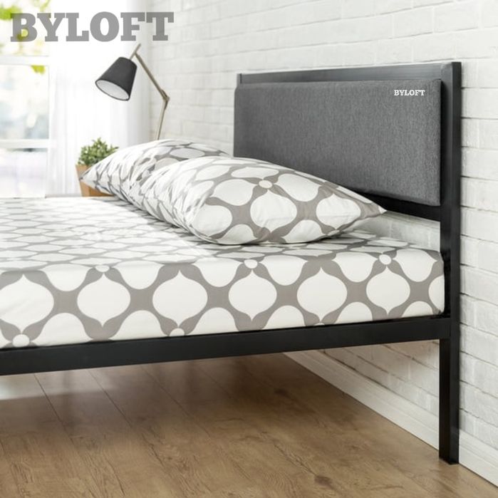 Металлическая кровать ФОРТУНА, металл Ламелями