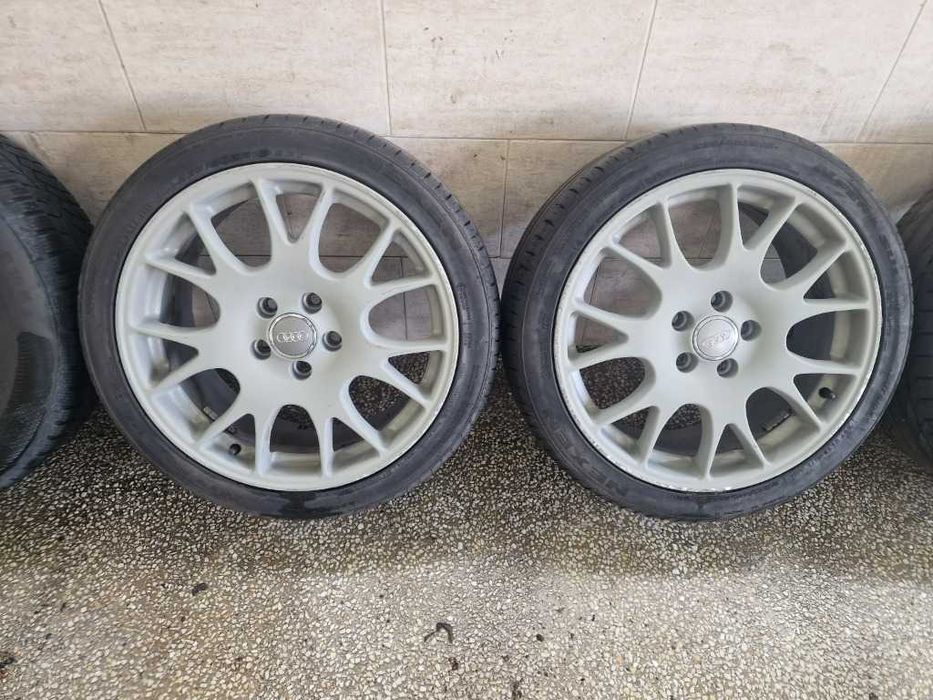 4бр гуми с алуминиеви джанти за Audi, Skoda, Seat, VW