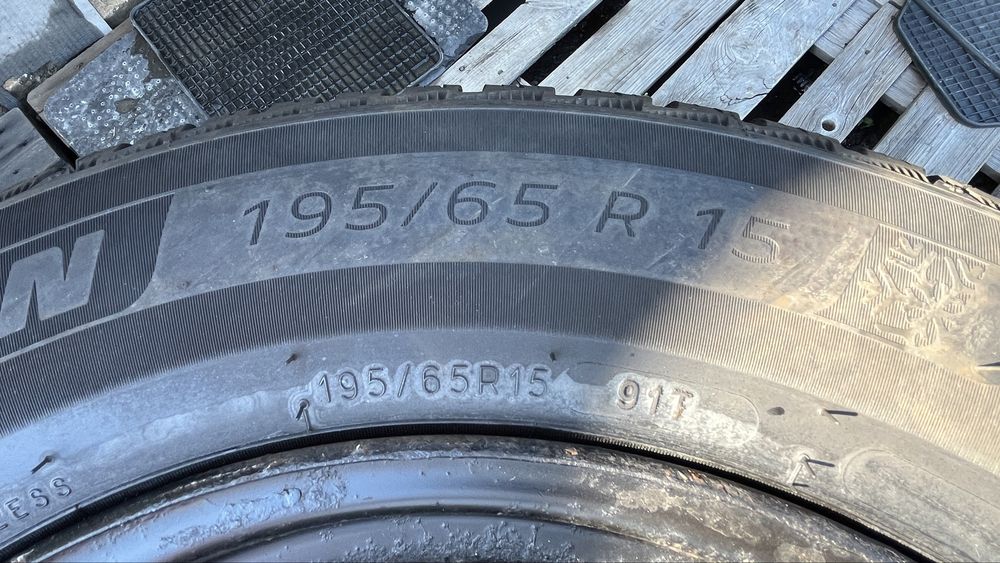 4.бр 195/65/15 Мichelin alpin 7 2025 год.