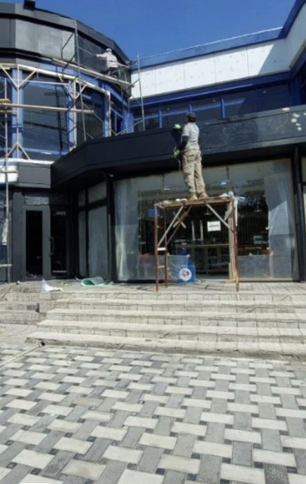 Darvoza kraska akfa rom kraska temir panjara boyash svarka hizmatlari