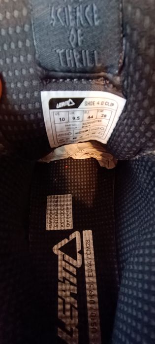 MTB DH топталки от LEATT 4.0