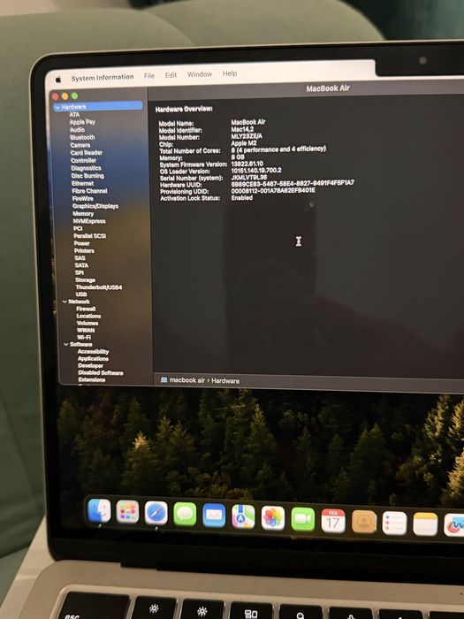 Apple MacBook Air 13.6 M2 2022 nou