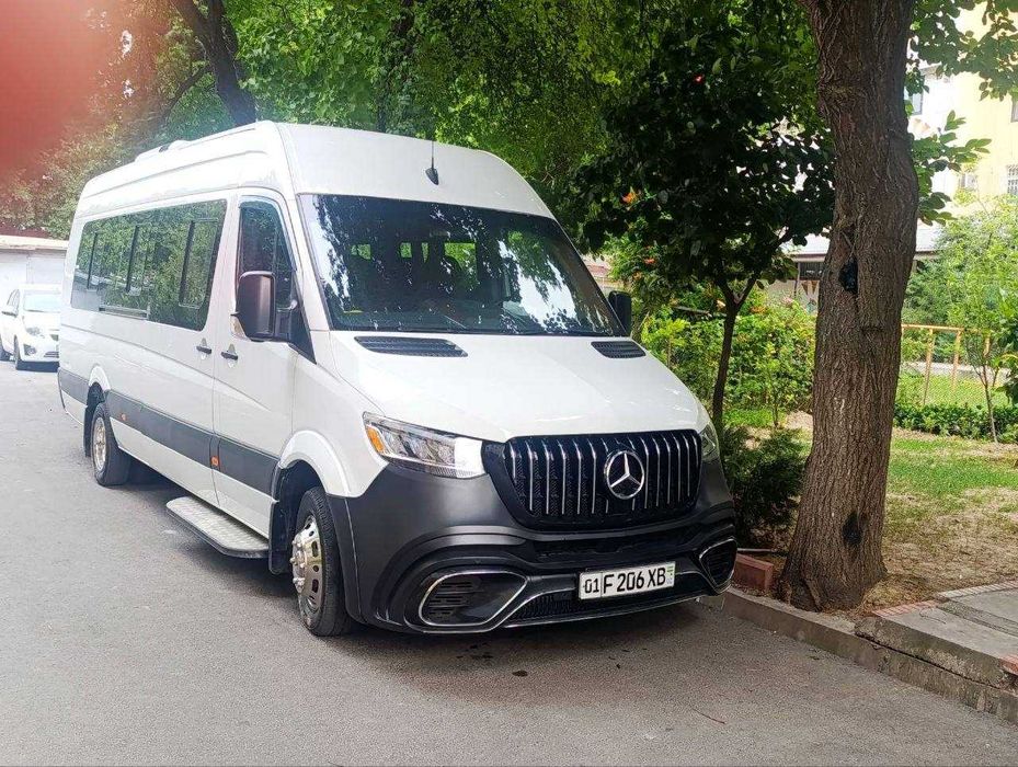Mercedes-Benz Sprinter haydovchi bilan | Qulay mikroavtobus | Transfer