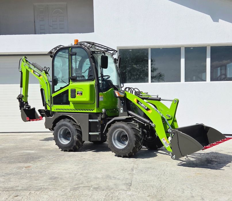 Buldoexcavator marca Lubeck model ALV 3.0 -Leasing/Plata in Rate-Garantie 2 ani NOU