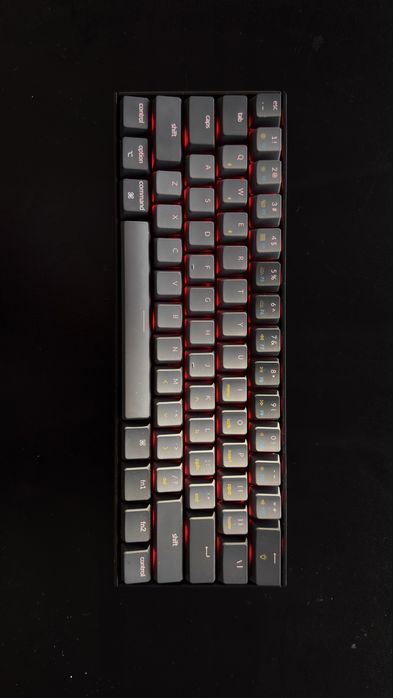 Keychron K12 Безжична Механична Клавиатура | 60% | RGB | Сини суичове