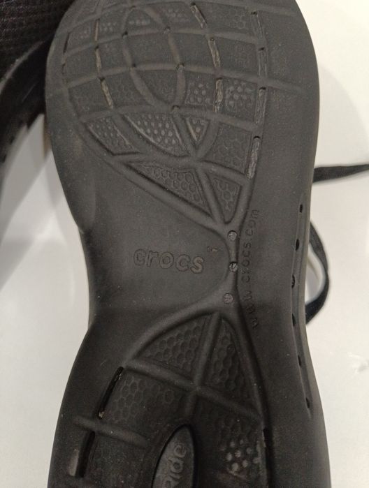 Crocs LiteRide 41-42  размер, оригинал, чёрные