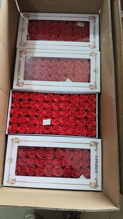 Мыльные розы оптом