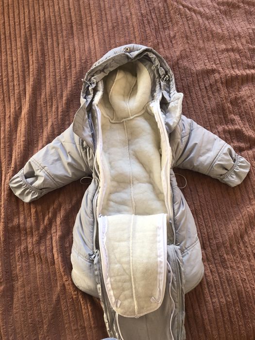 Зимний комбинезон конверт