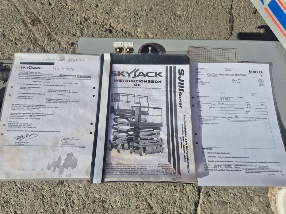 Nacela electrica SKYJACK