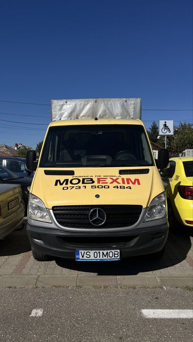 Mercedes Sprinter 313 CDI Euro 5 | 7 locuri | cabină dublă | prelată