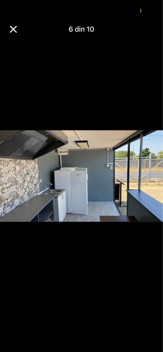 Se vinde container fix ca in pozele de prezentare, fost fast food