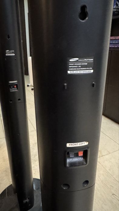 4 Колони Samsung и Усилвател Logitech z640