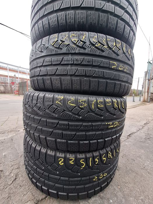 4 anvelope iarna 225/55r16 Pirelli Montaj Gratuit