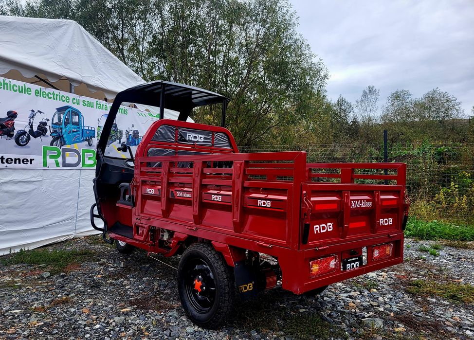 Triciclu electric , RDB xm-klass , fara permis , garantie , rate