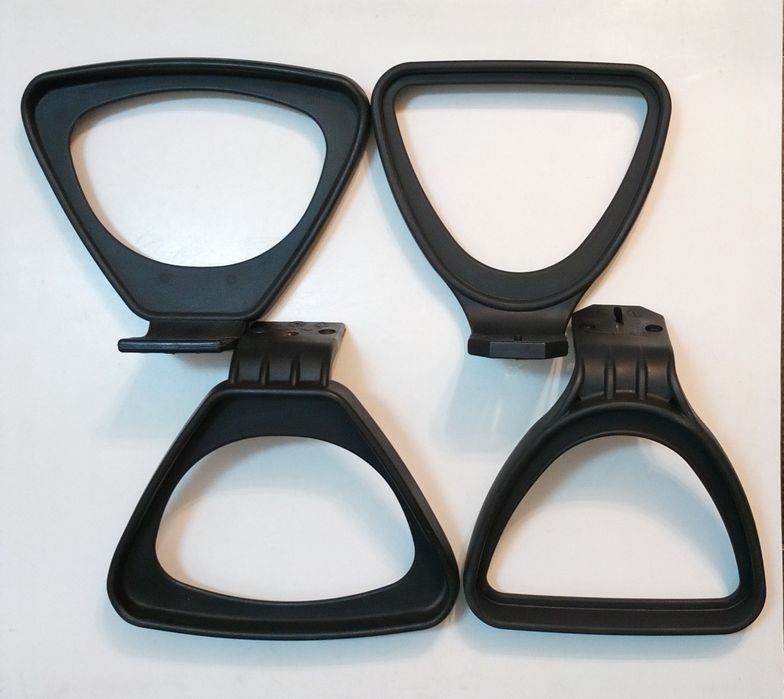 Stea+cilindru piston/telescop+manere+rotile scaun birou