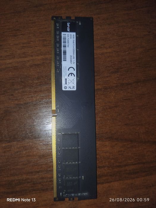 Продаётся / Обмен Lexar DDR4 16GB 3200MHz RAM