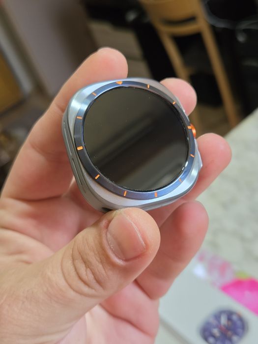 Samsung Galaxy Watch Ultra Titanium Blue! 2025!Като нов!