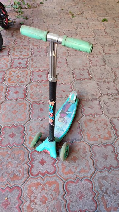 Велосипед и самокат