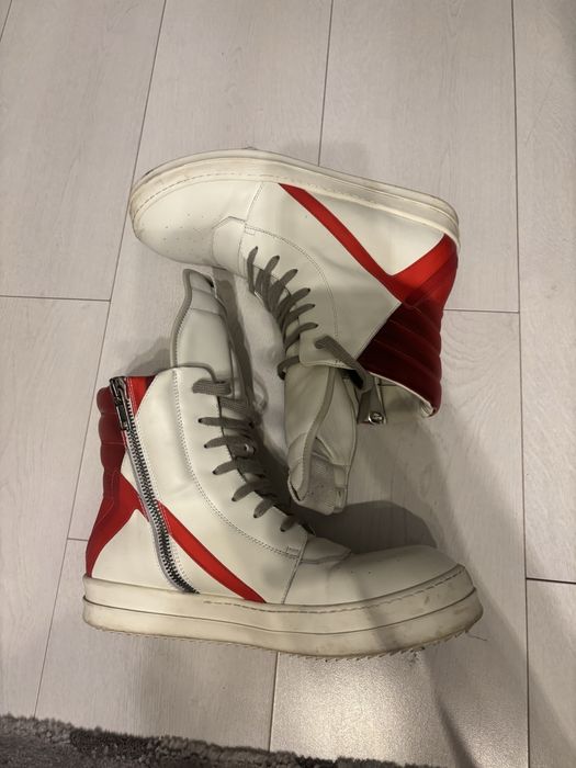 Rick Owens Geobasket Milk/Carenlian fw21