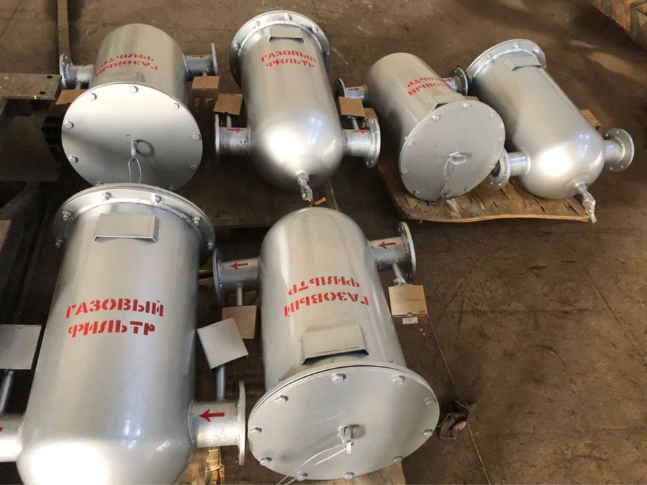 Блок очистки и осушки природного газа для Метан