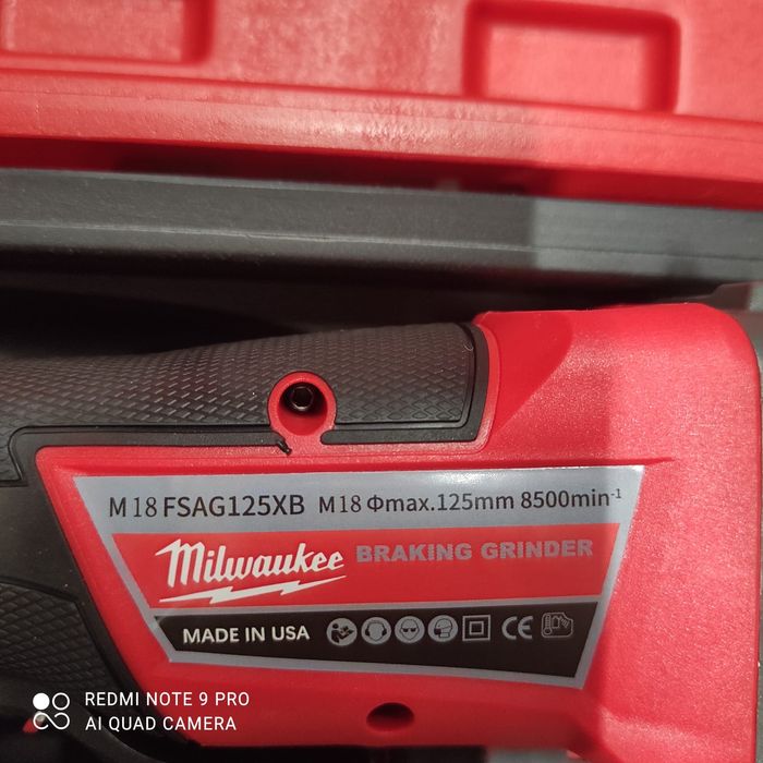 Flex milwaukee m18 cu 2 acumulatori