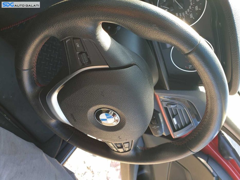 Volan Piele 3 Spite cu Comenzi FARA Airbag BMW Seria 3 F30 F31 F34 2011 - 2019 [C9512]