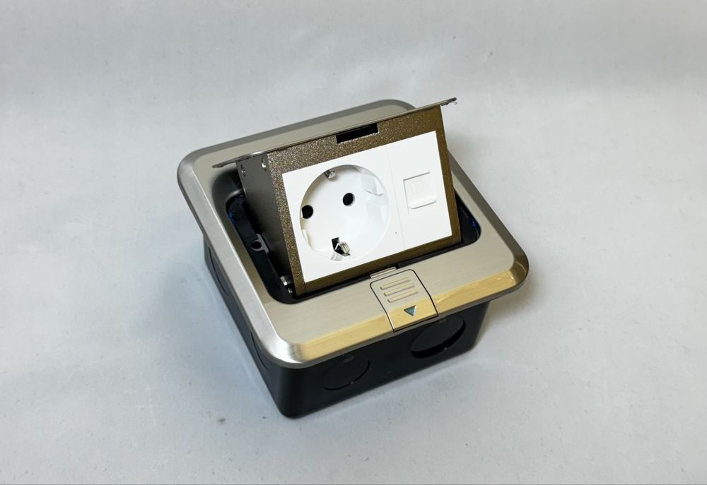 Лючок розетка, напольная розетка, настольная розетка, socket RJ45 HDMI