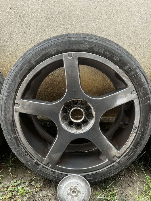 Set jante aliaj ABT + cauciucuri vară 245/40 R19