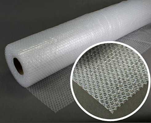 Пупырчатая пленка для хрупких товаров в розницу