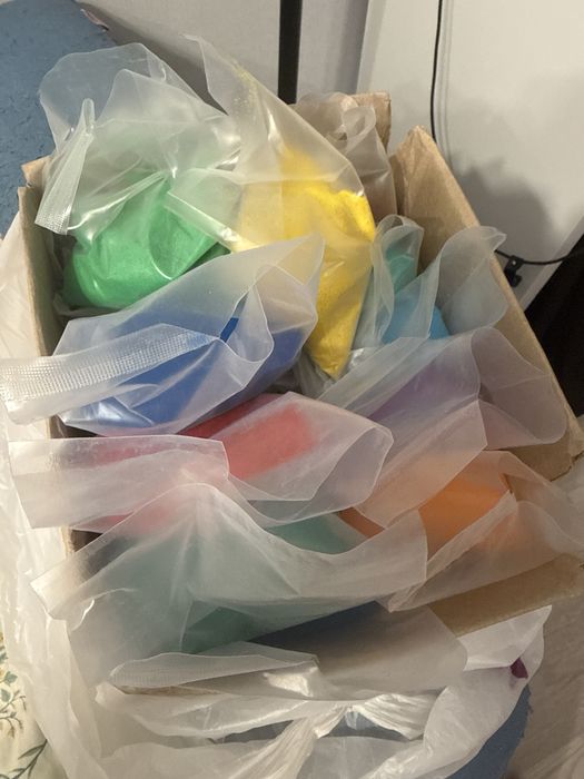 Цветной песок для поделок