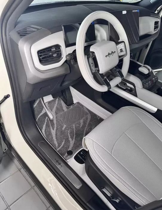 Темные Коврики 2 слоя на BYD Leopard Titanium 3