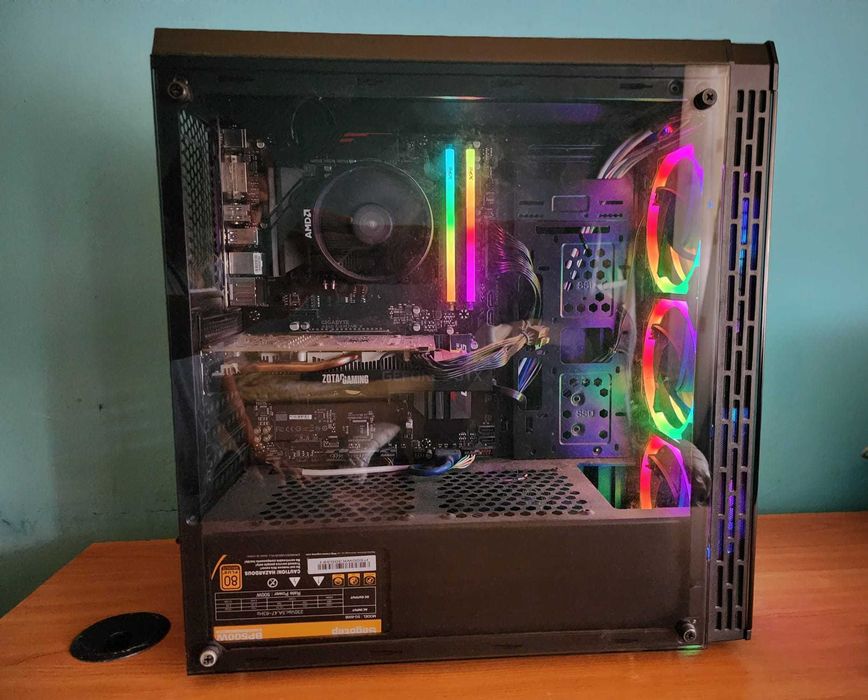 PC Gaming Ryzen 5 + GTX 1660 + SSD 1TB + Win 10 Licențiat