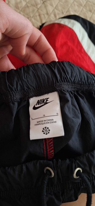 Nike шушляков woven tracksuit екип