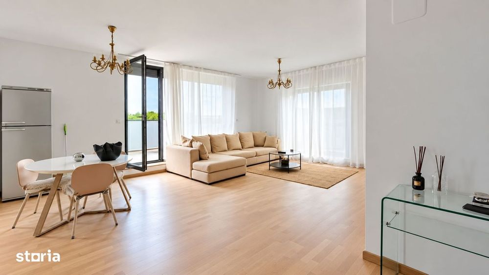 For Rent | Spacious 3-Room Apartment | 49 sqm Terrace | Băneasa
