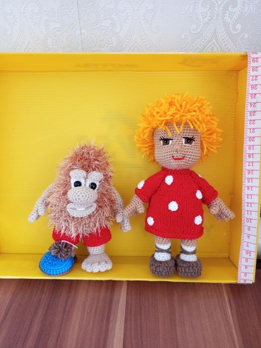 Игрушки вязаные крючком