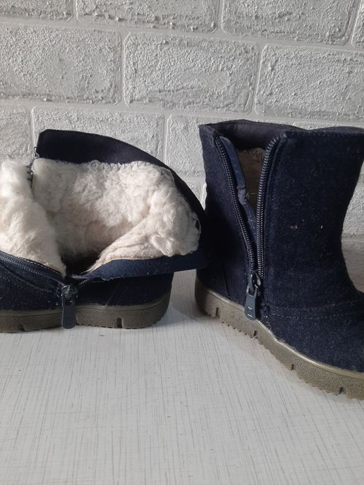 Детские валенки войлочные