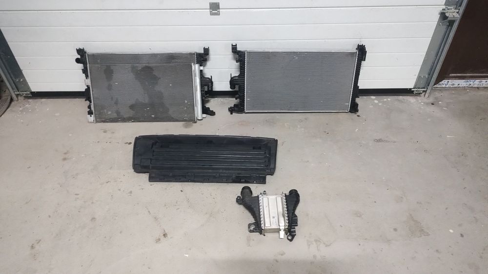 Radiator apa și volet Dacia Duster 1.5 adblue
