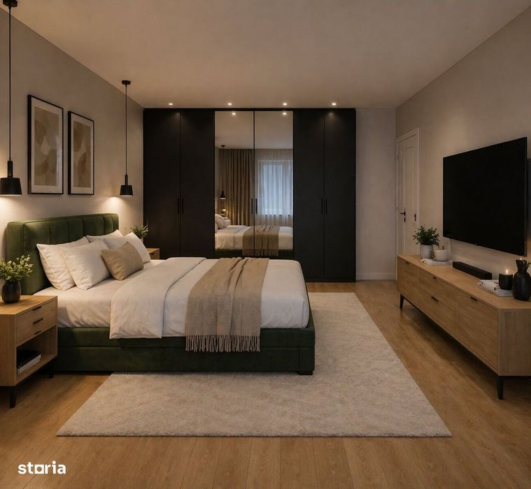 Apartament 3 camere | 2 bai | Str. Stelelor | Parc privat | AC inclus — fotografia 3