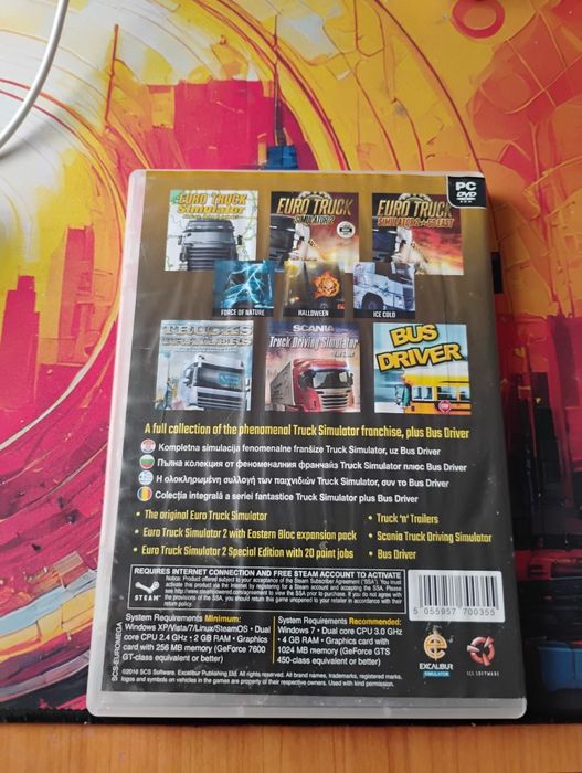 RARITATE! Euro Truck Simulator MEGA COLLECTION - Ediție Colecționar