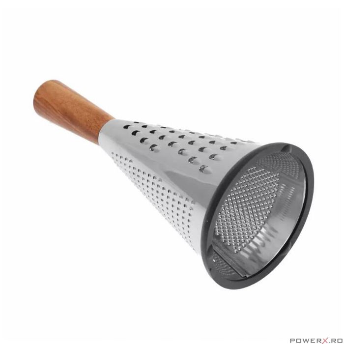 Razatoare universala din otel inoxidabi si lemn de salcam, 12x28 cm