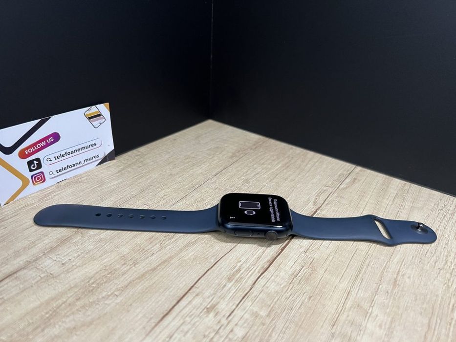 Apple Watch Seria 9 45mm Midnight Case Second-Hand Foarte Bun 2 ani ga