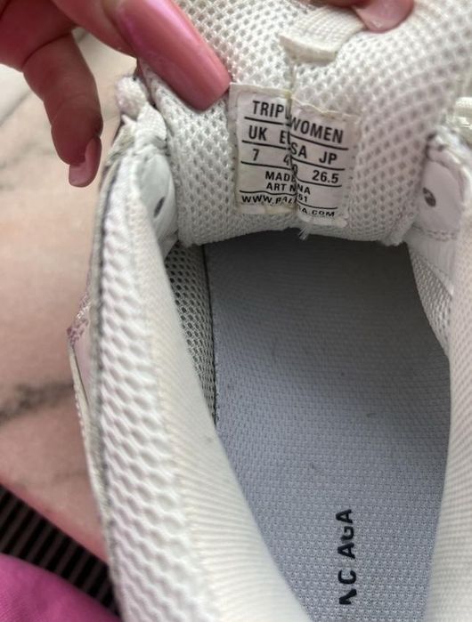 Balenciaga triple s Clear Sole originali