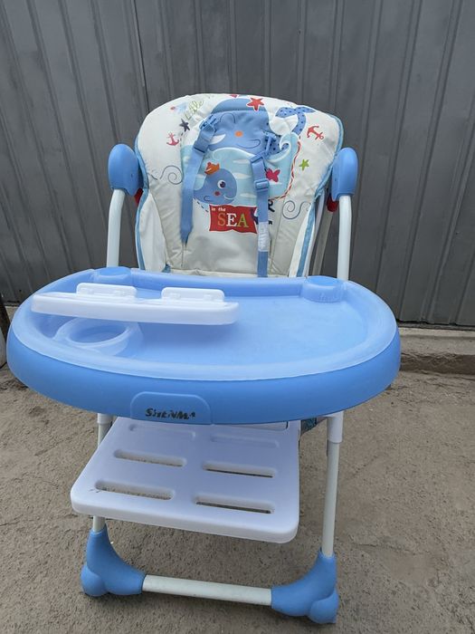 Детский высокий стульчик для детей