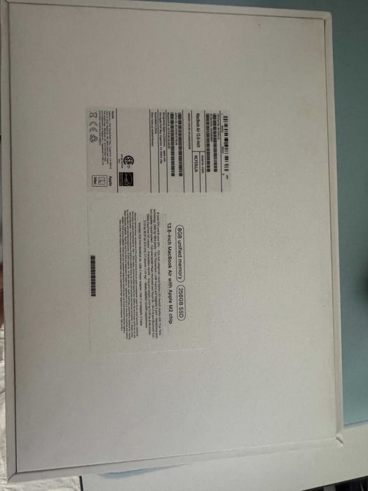 Macbook Air M2 8/256