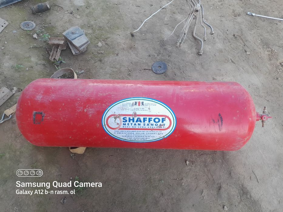 Метан газ балон 2019 йил шаффоф завод