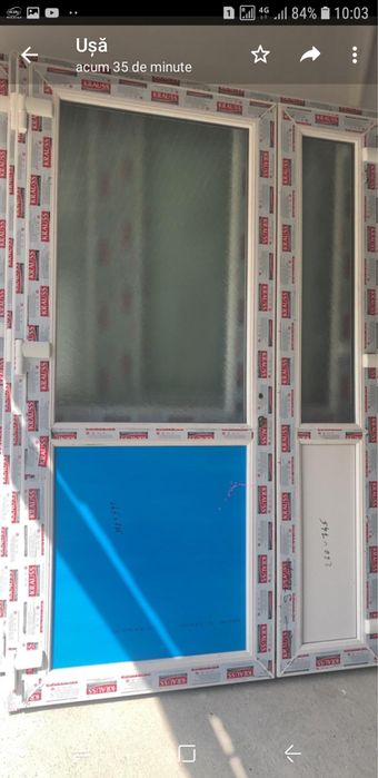 Confectionam geamuri si usi termopan pvc